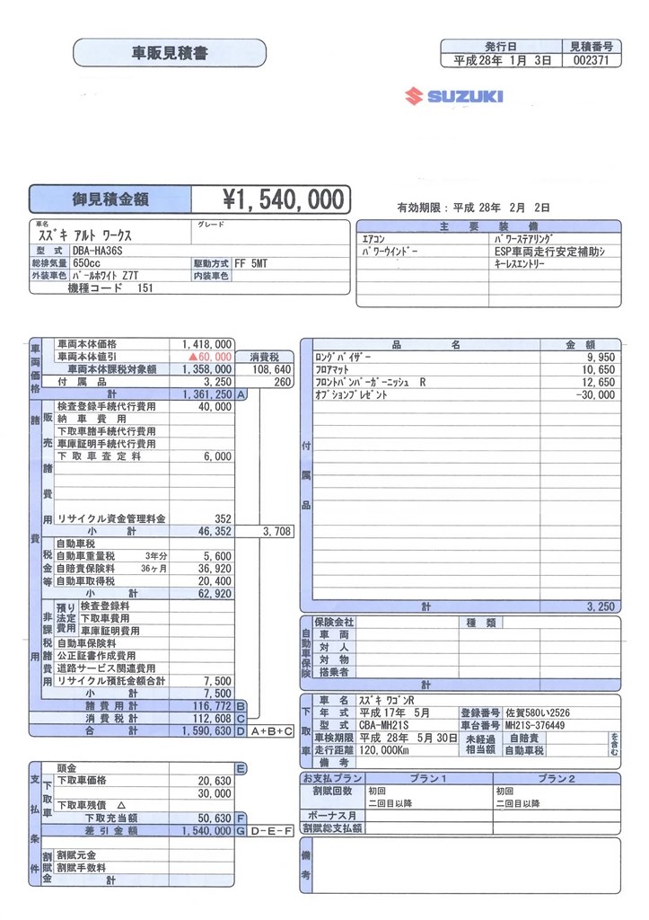 新型ワークスの値引きは スズキ アルトワークス 15年モデル のクチコミ掲示板 価格 Com