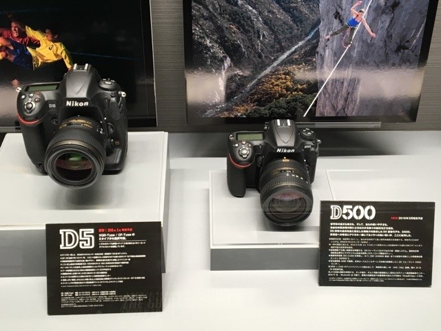 ニコンミュージアムにD500が展示！』 ニコン D500 16-80 VR レンズ