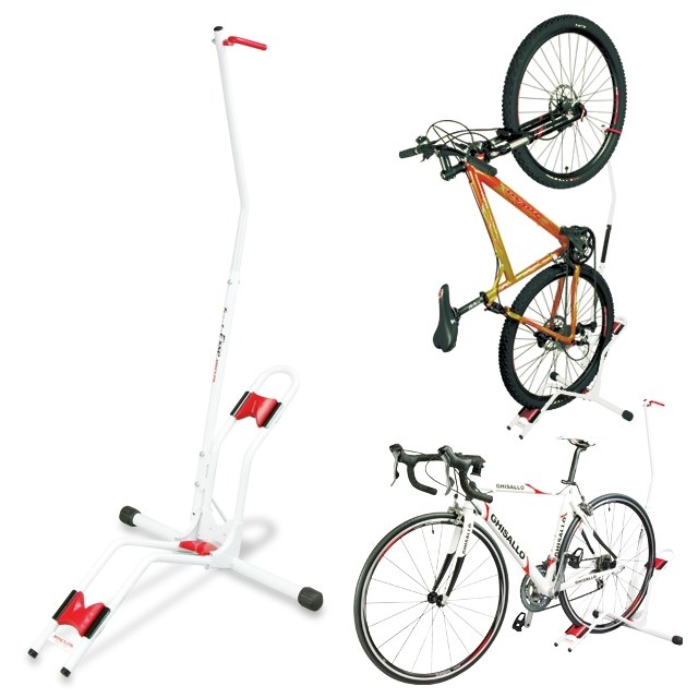 イナバ物置 自転車 縦置き