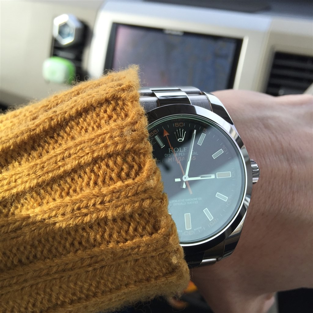 ミルガウス 自動巻き腕時計 ブラック 楽天市場】ロレックス ミルガウス ブラックの通販