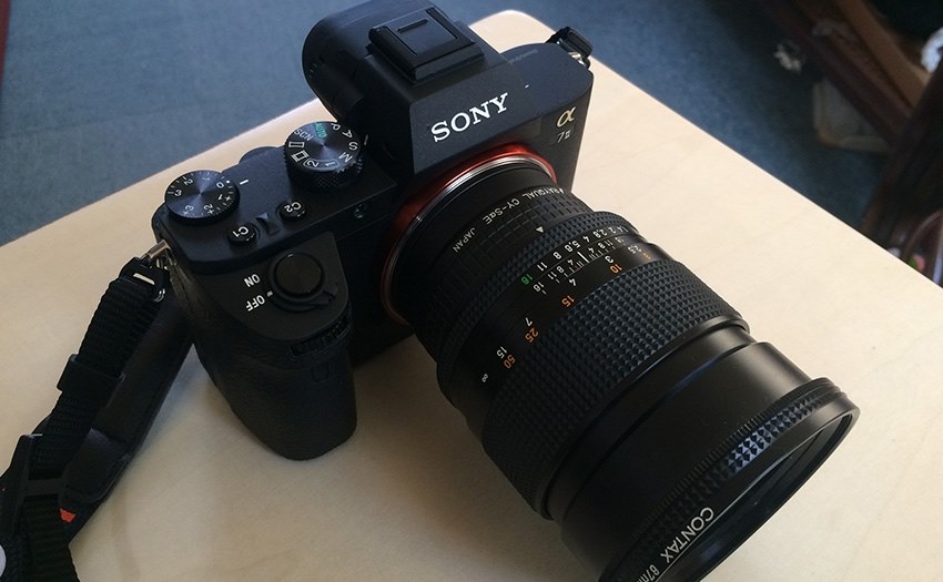 contaxレンズの母艦としての使用感は?』 SONY α7 II ILCE-7M2 contaxレンズの母艦としての使用感は?』 SONY α7 II ILCE-7M2