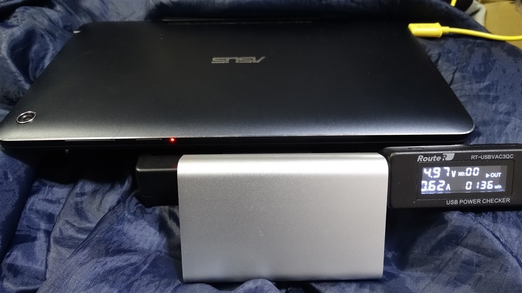 モバイルバッテリーからの充電について』 ASUS ASUS TransBook