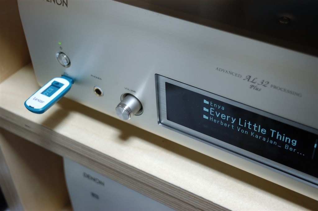 やはり残念仕様だったUSBメディア入力 』 DENON DNP-2500NE の やはり残念仕様だったUSBメディア入力 』 DENON DNP-2500NE の