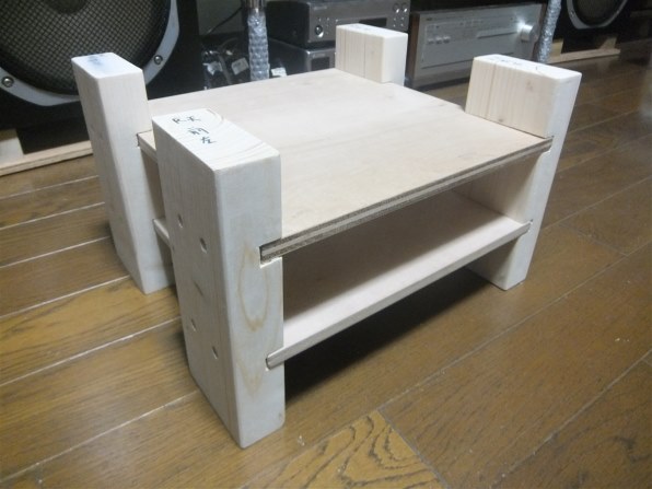 スピーカースタンドを自作してみたら低音が出なくなった