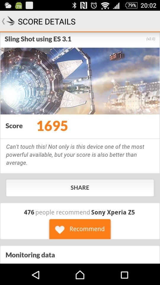 Android6 0でのベンチのスコア Sony Xperia Z5 So 01h Docomo のクチコミ掲示板 価格 Com
