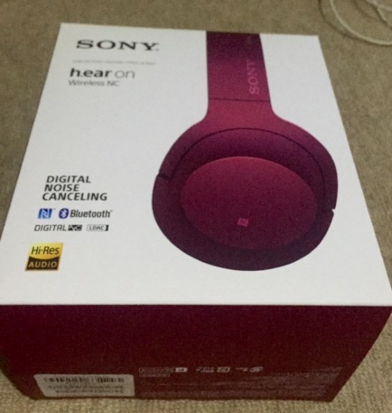 SONY h.ear on Wireless NC MDR-100ABN (P) [ボルドーピンク