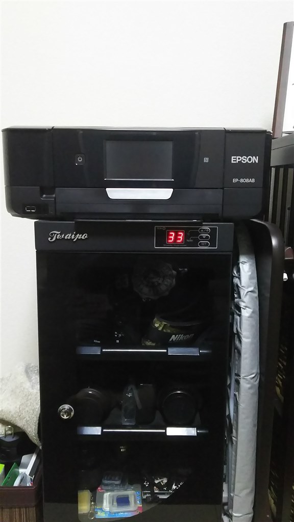 EP-808の底面のサイズ』 EPSON カラリオ EP-808A のクチコミ