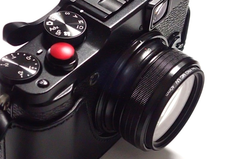 少しでも薄く使いたいフィルターの付け方』 富士フイルム FUJIFILM X70