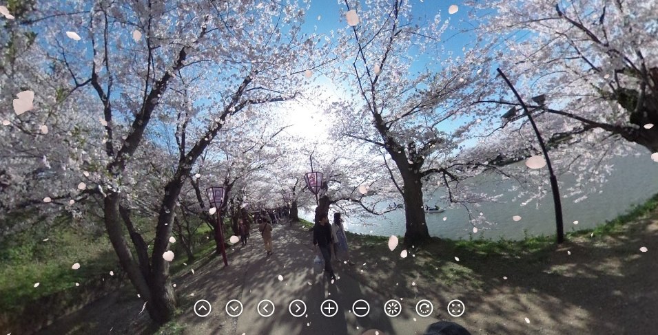 Theta360 Comに桜の花びらが舞う新機能 リコー Ricoh Theta S のクチコミ掲示板 価格 Com