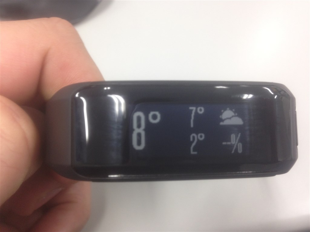 天気予報の降水確率が表示されない ガーミン Vivosmart Hr J のクチコミ掲示板 価格 Com