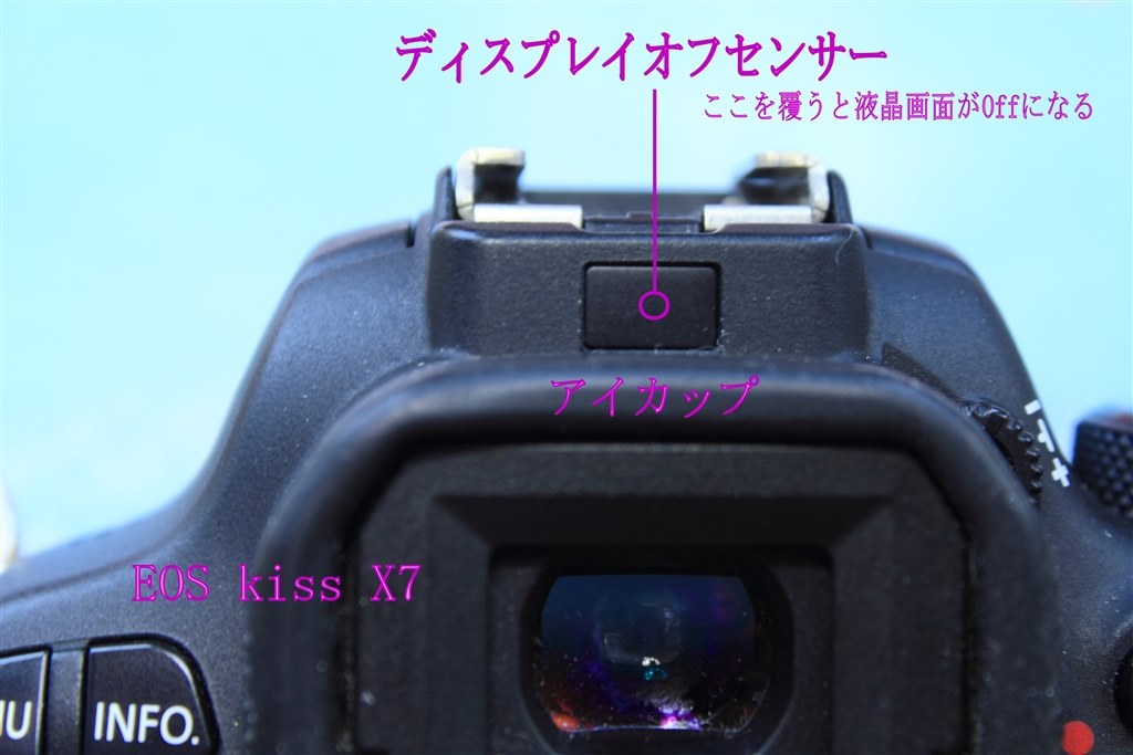 電池残量の確認方法』 CANON EOS Kiss X7 ダブルズームキット の