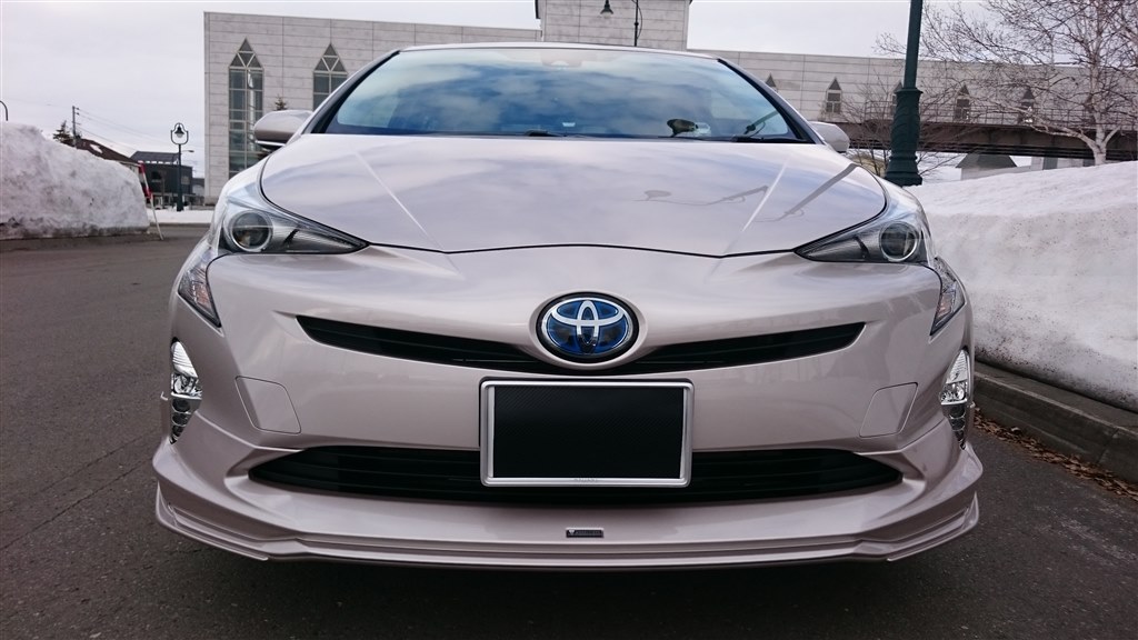 エアロスタビライジングフィン プリウスα スティールブロンドメタリック 流用 エアロスタビライジングフィン プリウスα スティールブロンド