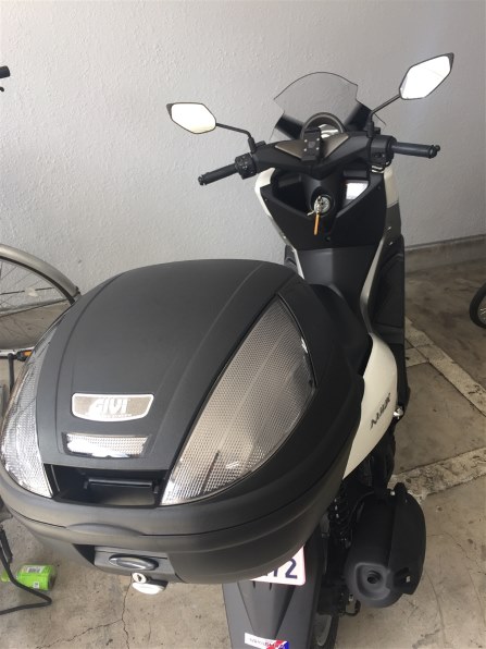 キジマ　NMAX　リアキャリア GIVI ベースフレーム付き　125　155 N MAX