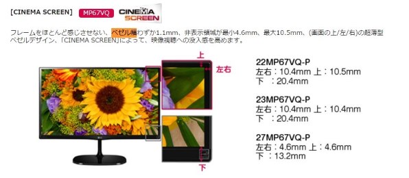 LG 27インチ モニター ディスプレイ 27MP65VQ-P JAN:49-89027-007369 - 27MP65VQ-P | LG JP