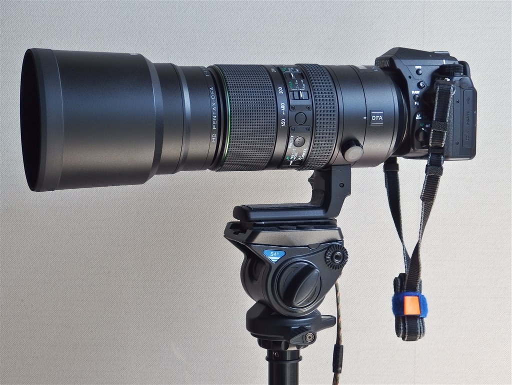 自作ストラップ』 ペンタックス HD PENTAX-D FA 150-450mmF4.5-5.6ED