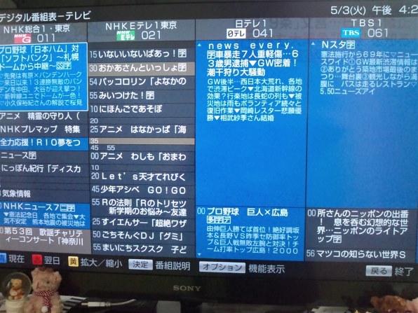 SONY 3D BRAVIA KDL-40EX720 ［40インチ］投稿画像・動画
