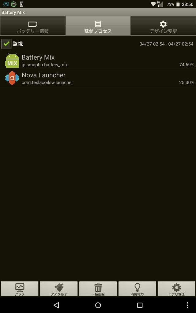 バッテリーがもたない 京セラ Qua Tab 01 Au のクチコミ掲示板 価格 Com