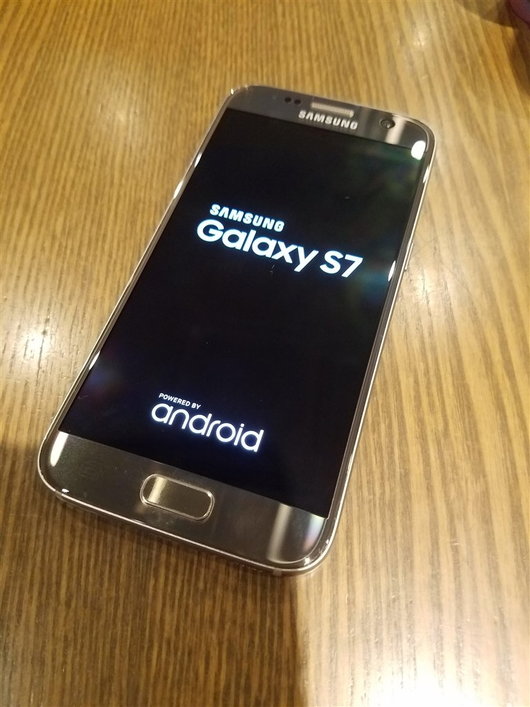 s7edge 時計 オファー 位置