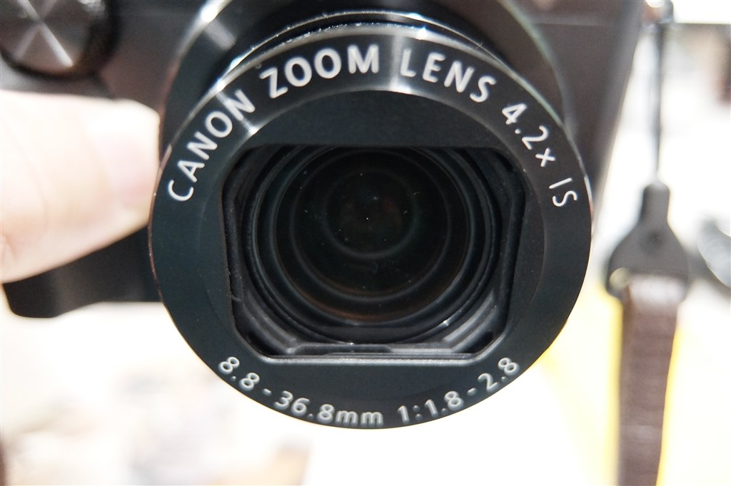 レンズ内に埃が…』 CANON PowerShot G5 X のクチコミ掲示板