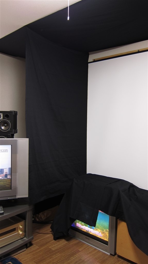 今更ですが、迷光対策をしてみました。』 JVC DLA-HD350-W のクチコミ