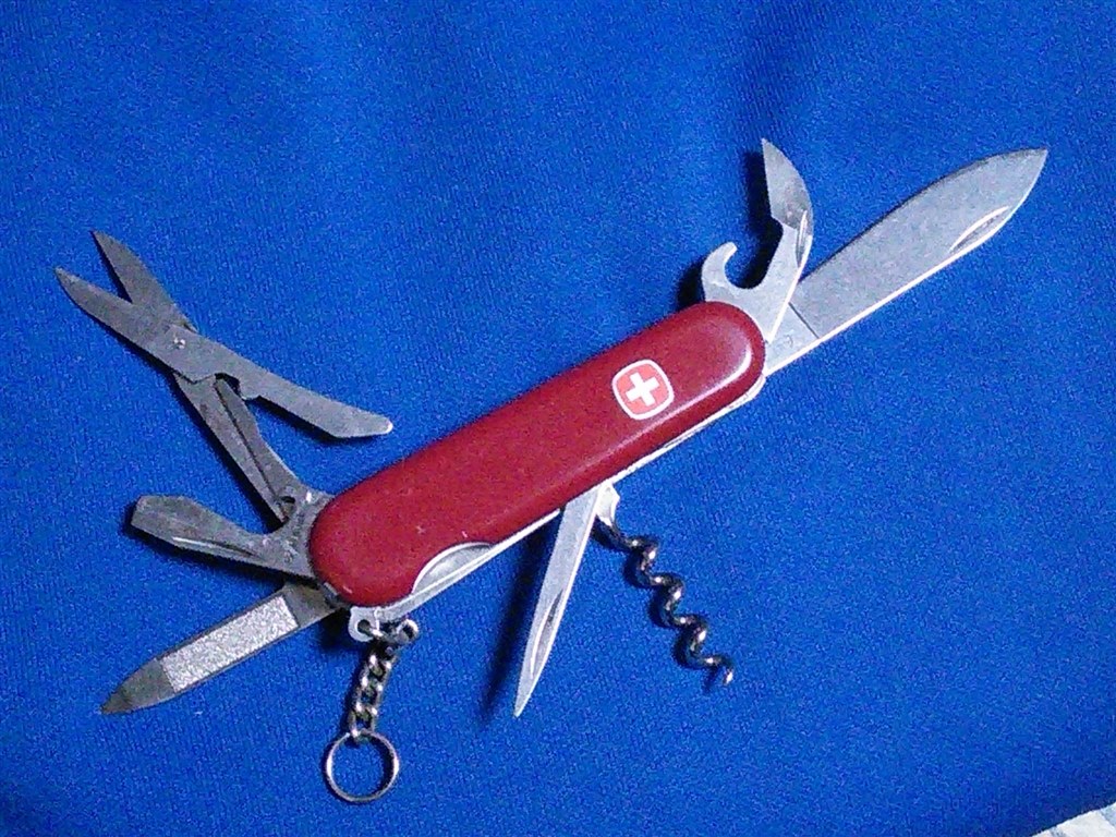 WENGER ウェンガー ブラック キャンパーⅡ アーミーナイフ マルチツール カラー: ブラック 希少 BK　スイスミリタリー　サバイバル　災害時