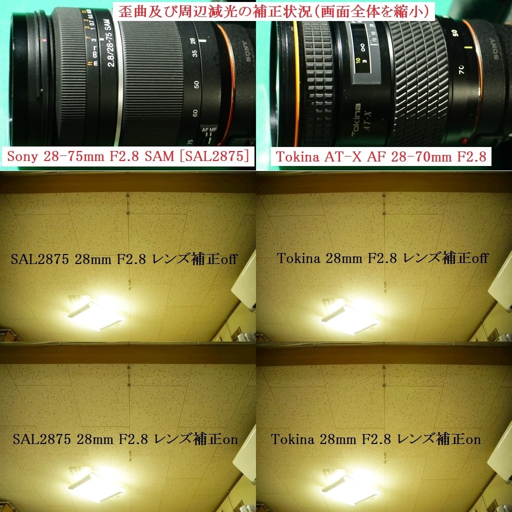 α7II＋LA-EA4で自動補正は効きますか？』 TAMRON SP AF 28-75mm