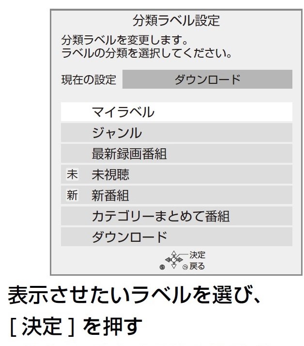 フォルダー分けできますか？』 パナソニック ブルーレイディーガ