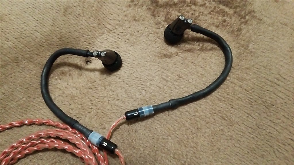 SENNHEISER IE800 S 分岐 ケーブル オーグライン+pt 撚り線 ＆ +α 撚り