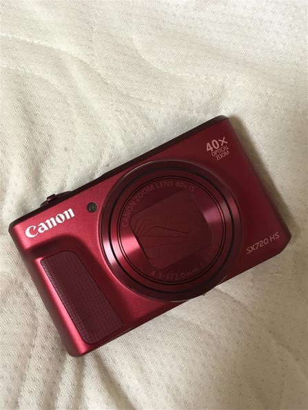 動作済/PowerShot SX720 HS/20.3M/40倍/WiFi/赤 買ってはみたけど』