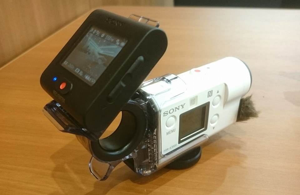 ソニー SONY HDR-AS300R 、フィンガーグリップ カメラ ビデオカメラ