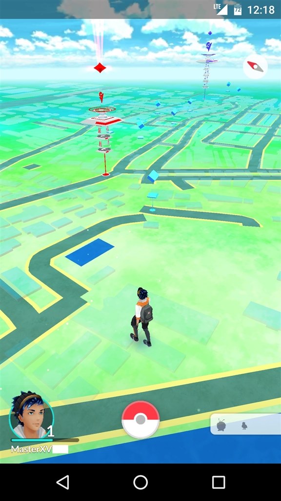 ポケモンgoで方位 コンパス がおかしい Apple Iphone 6 64gb