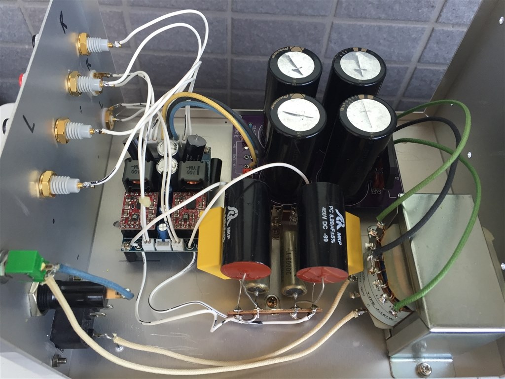 TRK-3488 出きた初めての音が。。。』 TRIODE TRK-3488 完成品