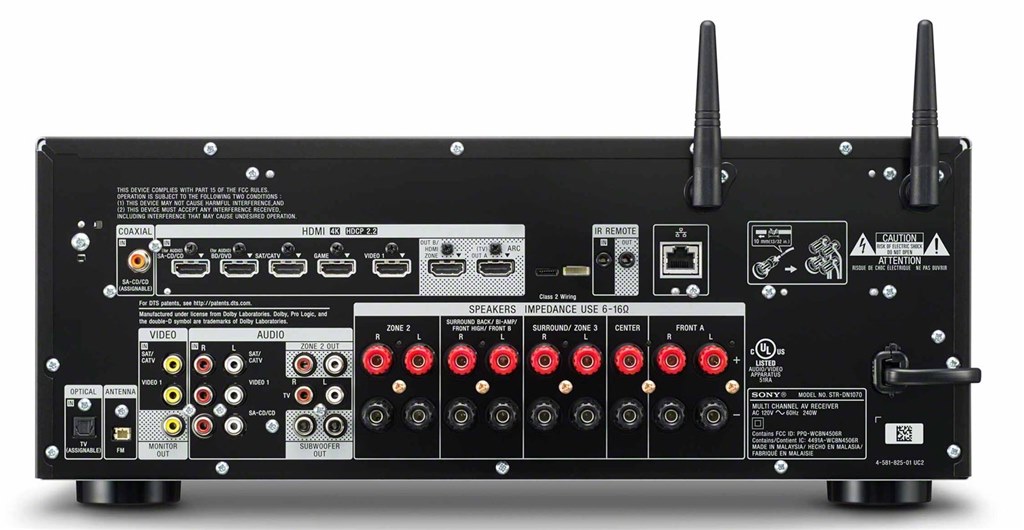 【美品】SONY AVアンプ STR-DN1070 7.1チャンネル ☆【リモコン付】SONY STR-DN1070 AVアンプ