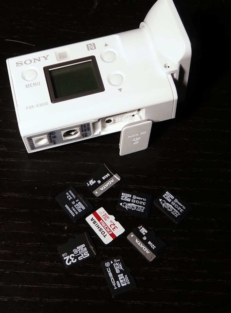 京都にて購入 SONY HDR-AS200V MicroSD 16g 付 - カメラ