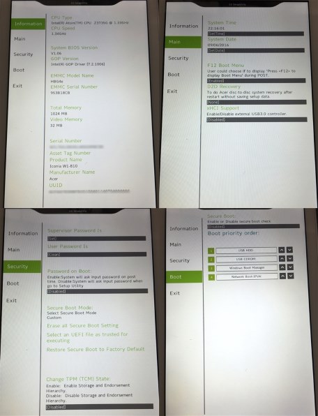 Acer Iconia Tab 8 W W1-810-F11N投稿画像・動画 - 価格.com