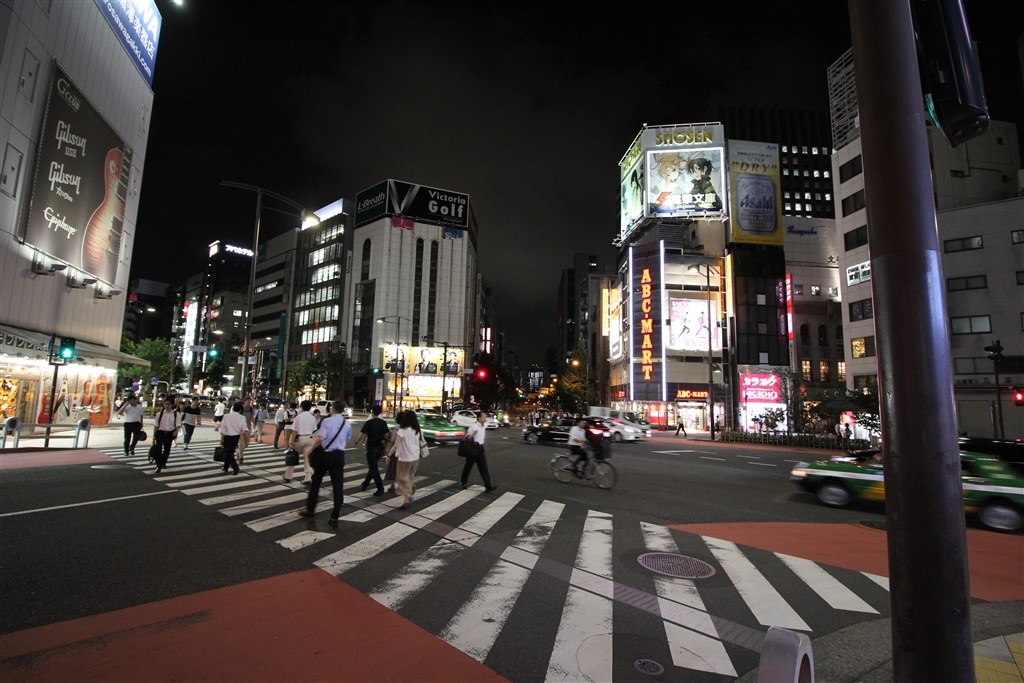 夜景のスナップ対応できました。良かったです。』 CANON EF-S10-18mm