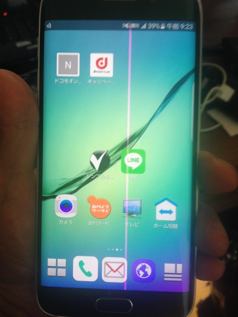 ドット欠け』 サムスン Galaxy S6 edge SC-04G docomo のクチコミ