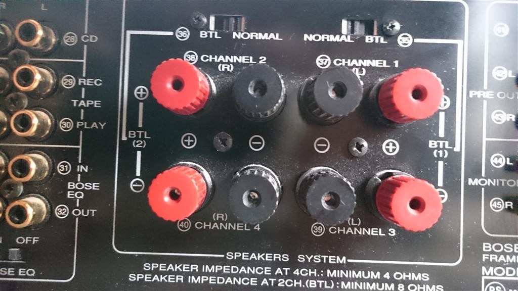 BOSE プリメインアンプ 4702-Ⅲ 通電確認のみ BOSE プリメインアンプ 4702-Ⅲ 通電確認のみ Bose 4702III 価格比較