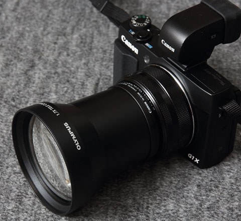 テレコン装着 TCON-17』 CANON PowerShot G1 X Mark II のクチコミ