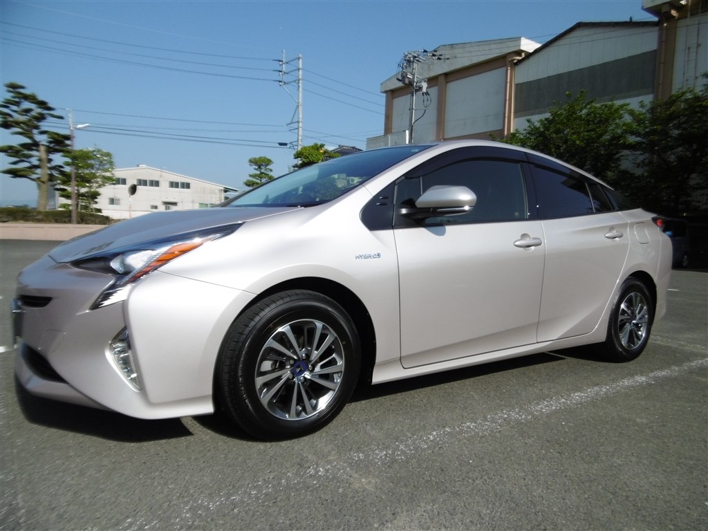 好評在庫あ■38871■プリウス PRIUS 50系 純正 15インチ 6.5J ＋40 5穴 PCD100 TOYO 195/65R15 4本 バランス調整済み ラジアルタイヤ