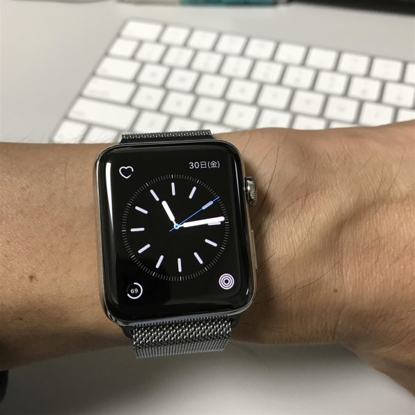 Apple Apple Watch Series 2 38mm MP0F2J/A [ブラックウーブンナイロン