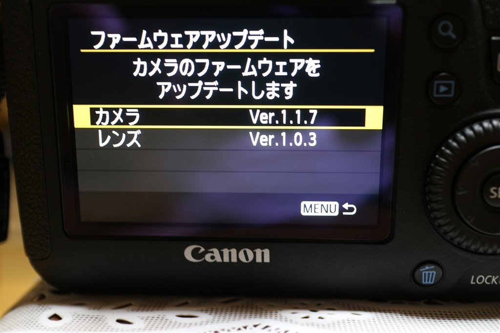 ファームウェア更新しました！』 CANON EOS 6D ボディ のクチコミ掲示板 - 価格.com