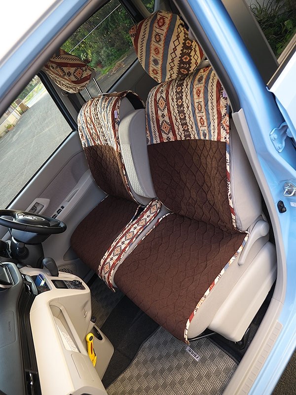 中古美品！ダイハツコンテシートカバー 使用期間18,000km 静岡