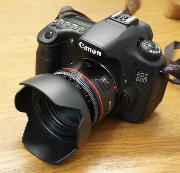 Canon 単焦点レンズ EF50mm F1.8 stm レンズフード付きカメラ