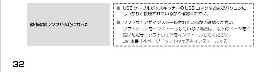 初期設定・電源ランプが赤から変わらない』 EPSON GT-X980 の