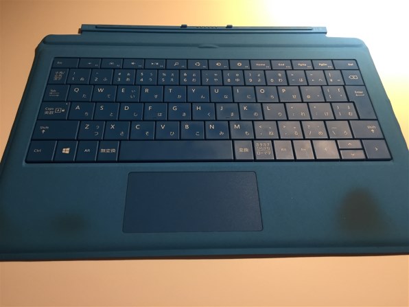 極美品 マイクロソフト Surface Pro タイプカバー シアン 国内正規品