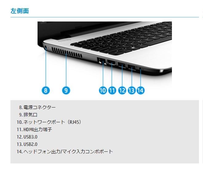 HDMi出力端子はありますか？』 HP HP 15-ba000 価格.com限定 フルHD非光沢&クアッドコア搭載モデル のクチコミ掲示板 -  価格.com