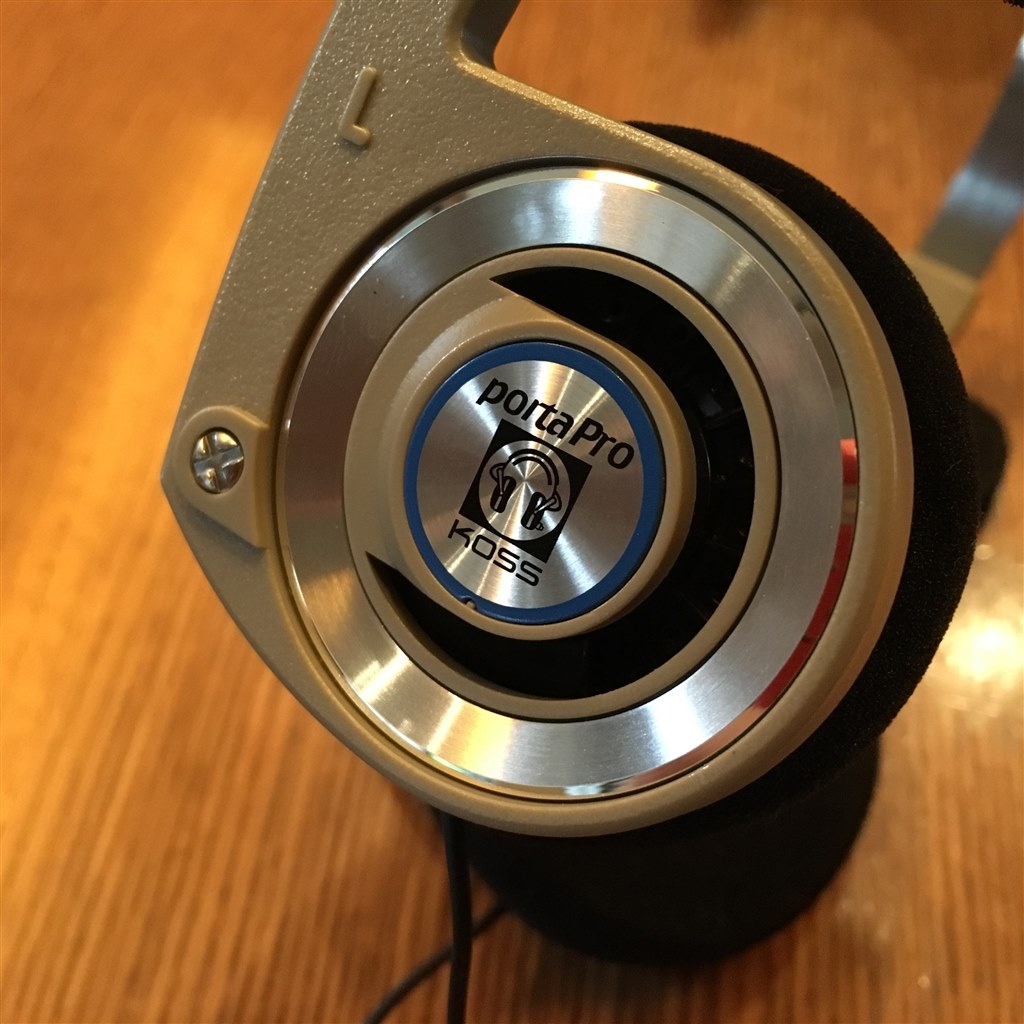 なかなか良い色です♪』 KOSS PORTAPRO PREMIUM RHYTHM BEIGE の