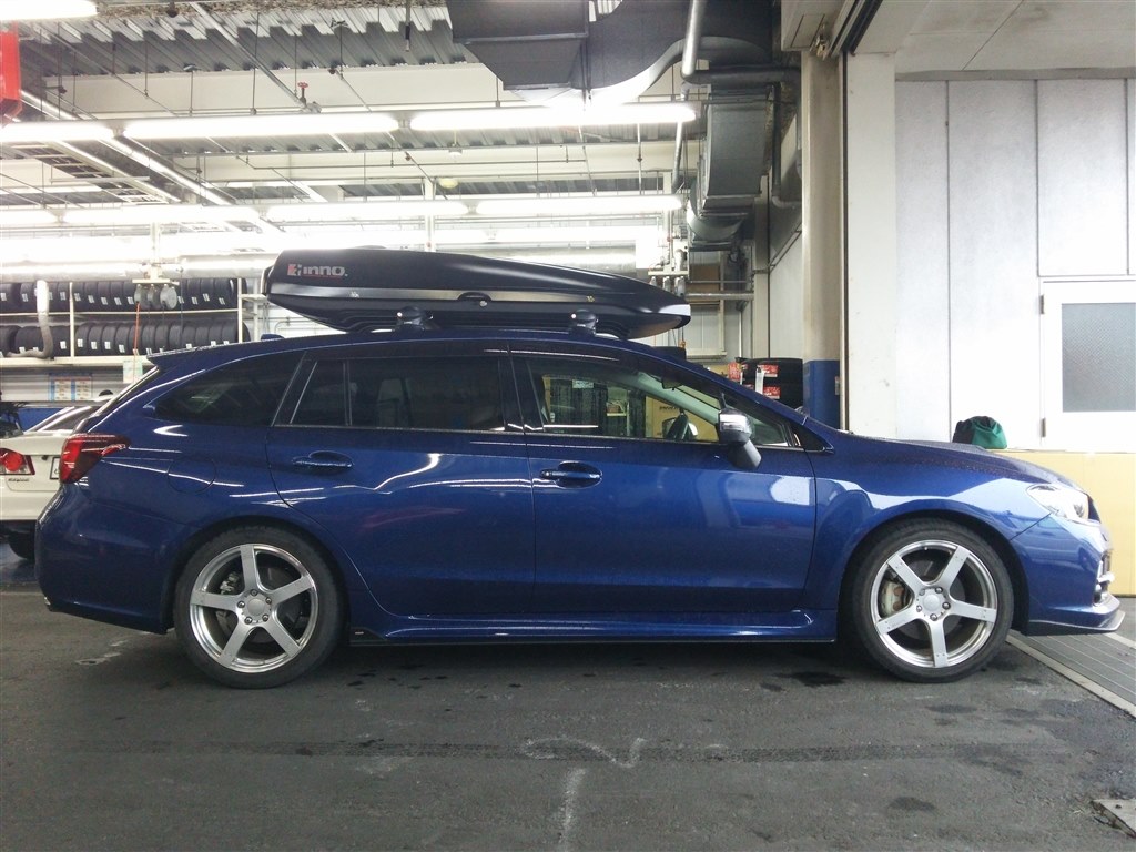 スバル レヴォーグ ルーフバーINNO（カーメイト） CAR MATE ⁄ カーメイト BRS665BK のパーツレビュー | レヴォーグ(牙隹