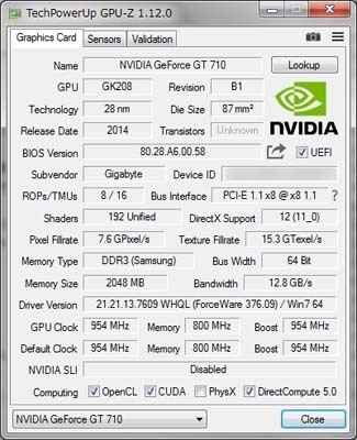 初期不良でしょうか？』 GIGABYTE GV-N710SL-2GL [PCIExp 2GB